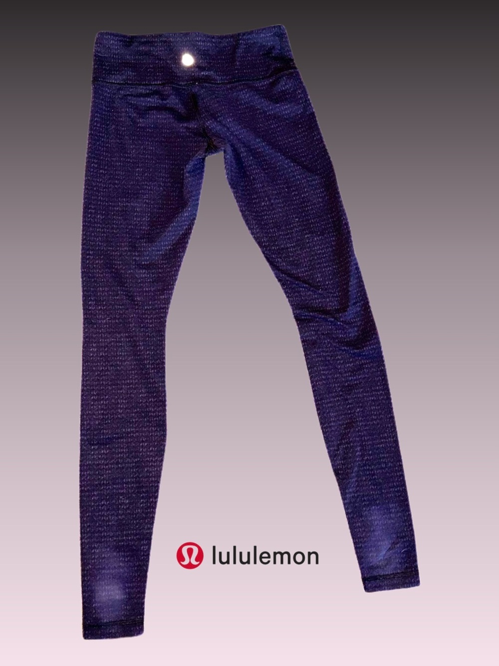 Lululemon Purple Textured Align Leggings  6